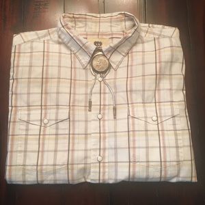 Men’s large Levi’s pearl snap shirt